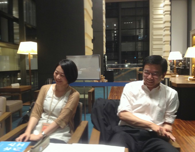 左：資産営業事業本部の松本久美さん 右：資産営業事業本部の永塚武さん